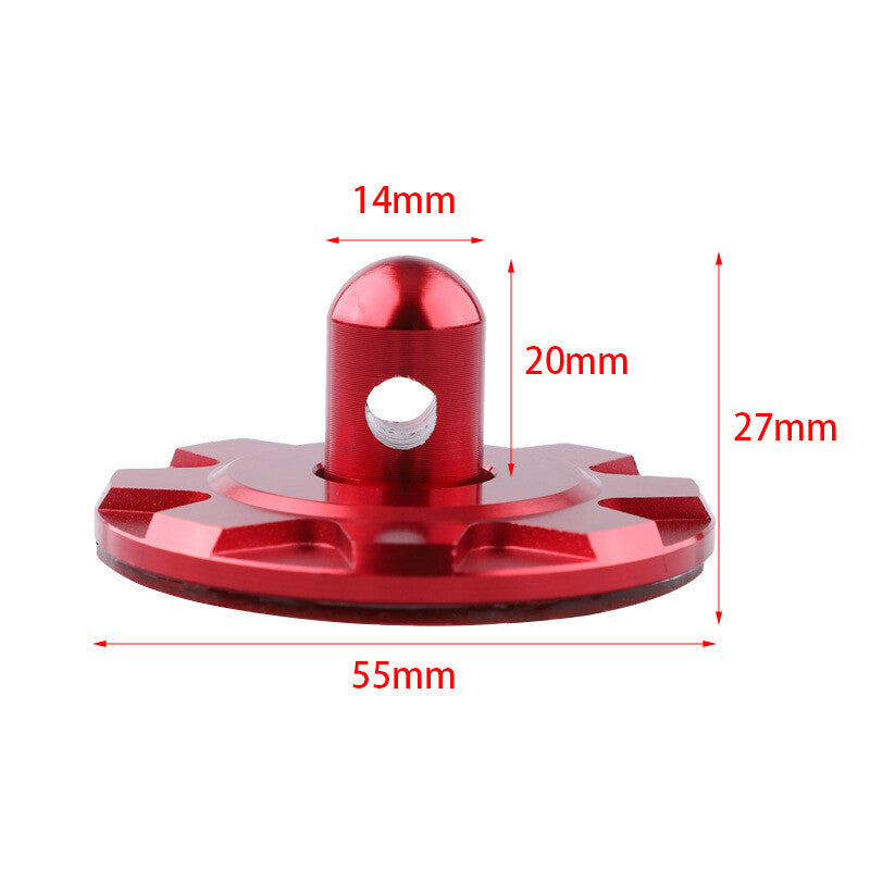 Bonnet Red Hardware Racing Hat Pin Lock Exterior Kit Universal Aluminum