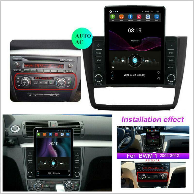 9.5 For 04-11 for BMW 1-Series E88 E82 E81 E87 Auto AC Stereo Radio GPS Navigation