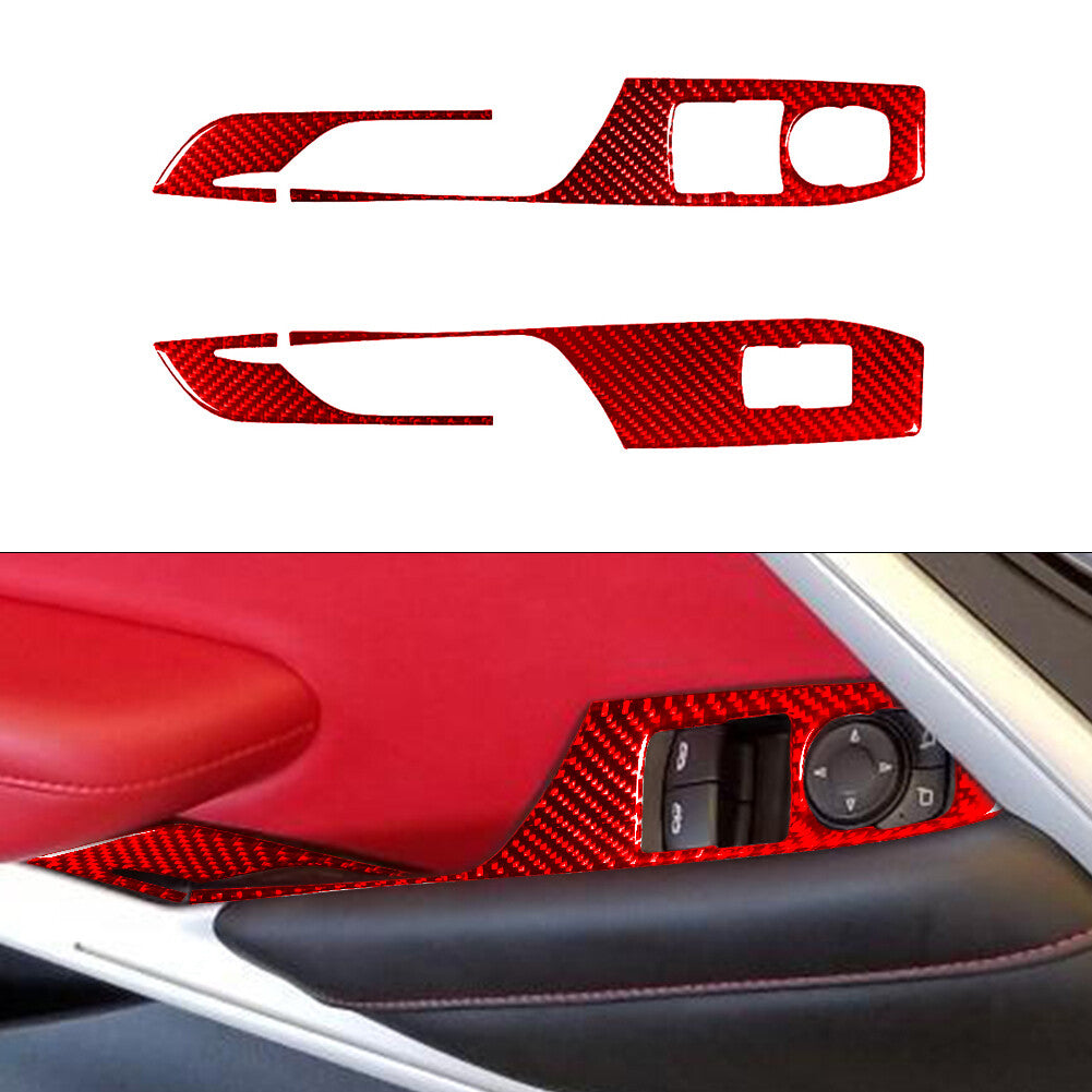 Carbon Fiber Door Storage Bag Frame for Jeep for Wrangler JL 2018+ Gladiator 2020+ v