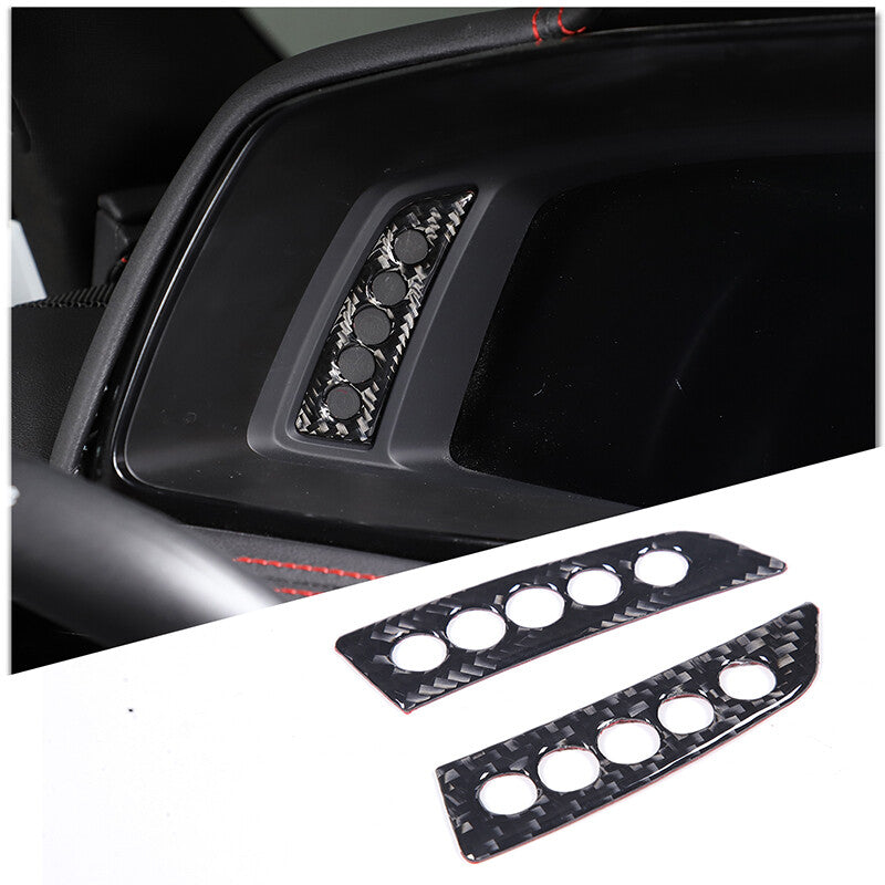 For 2016-2022 for Tacoma Cool Black Side for Smart Key Door Handle Covers Trims- v