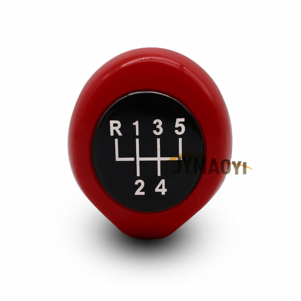 for BMW 1 3 5 6 X1 X5 X3 Series Red 5 Speed Manual Gear Shift Knob Shifter Q