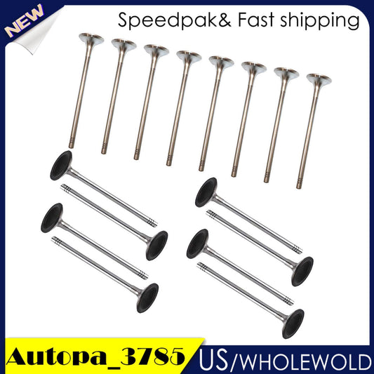 8X ExhaustIntake Valves for BMW for Mini 118i 1.6T Cooper S F20 F30 R55 R56 N13 N18