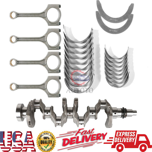 G4NB Engine Crankshaft  Rods  Bearings Set For 1.8L for Hyundai for Elantra Forte for KIA