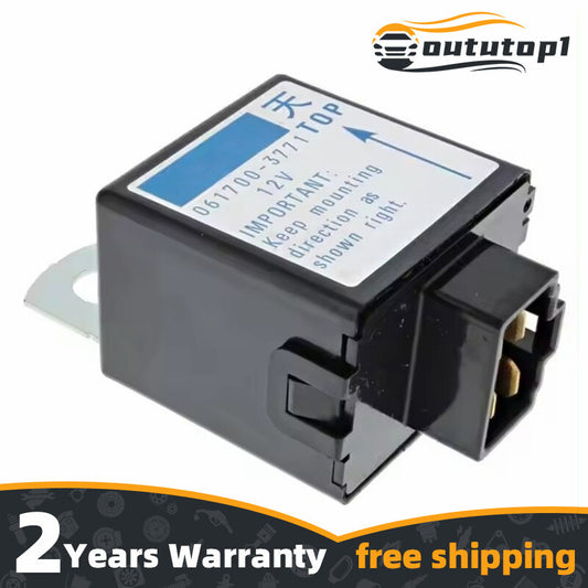 12V beginner-friendly timer relay suitable for Kubota BX23 B2150E tractors RTV900 series 061700-2990 Q