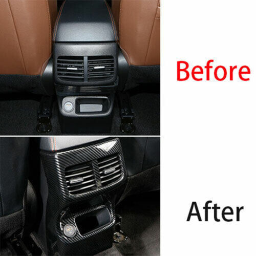 5p For Rogue 2014-2020 Silver Dashboard Air Outlet Vent Panel Cover Trim v