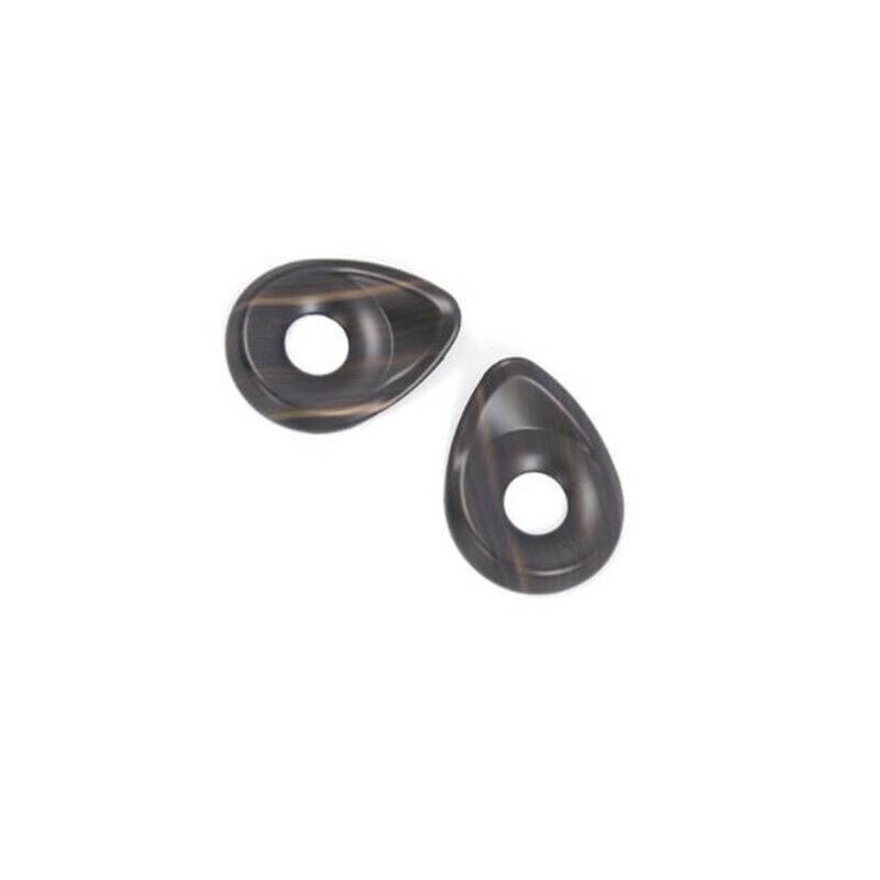 Peach Wood Front Door Speaker Ring Cover Trim for Toyota for Sienna 2021-2023 2PCS
