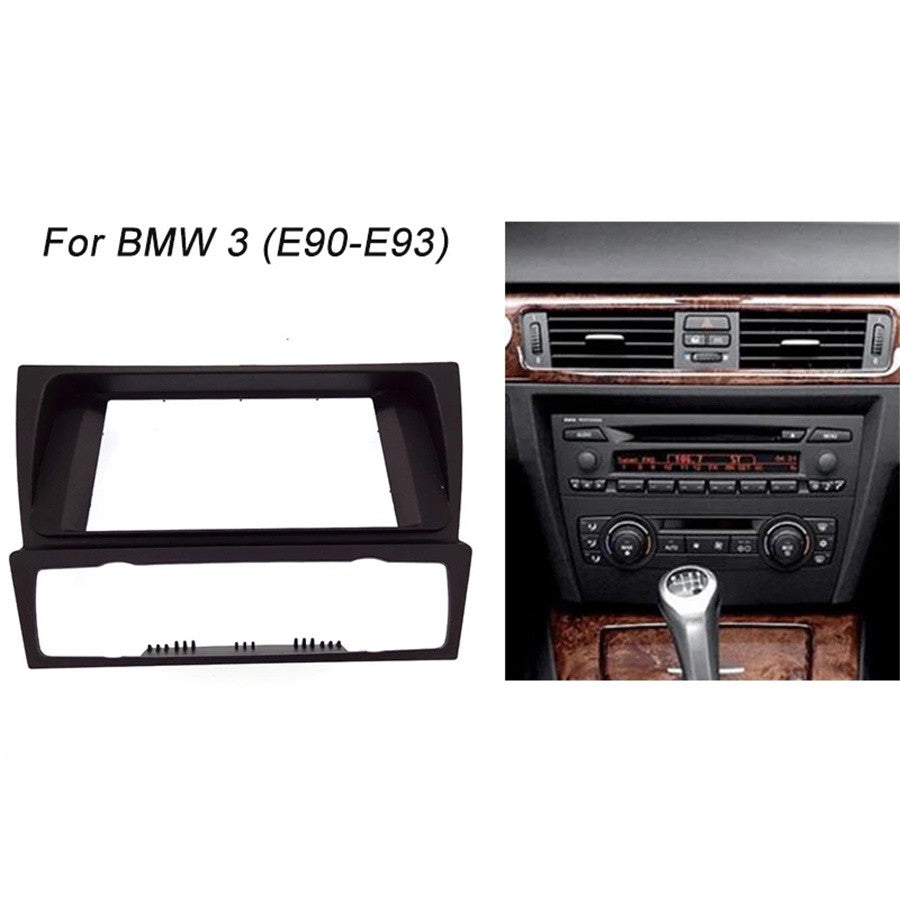 1Set Car Radio Stereo Double Din Dash Kit for BMW 3 Series E90 E91 E92 E93 04-12