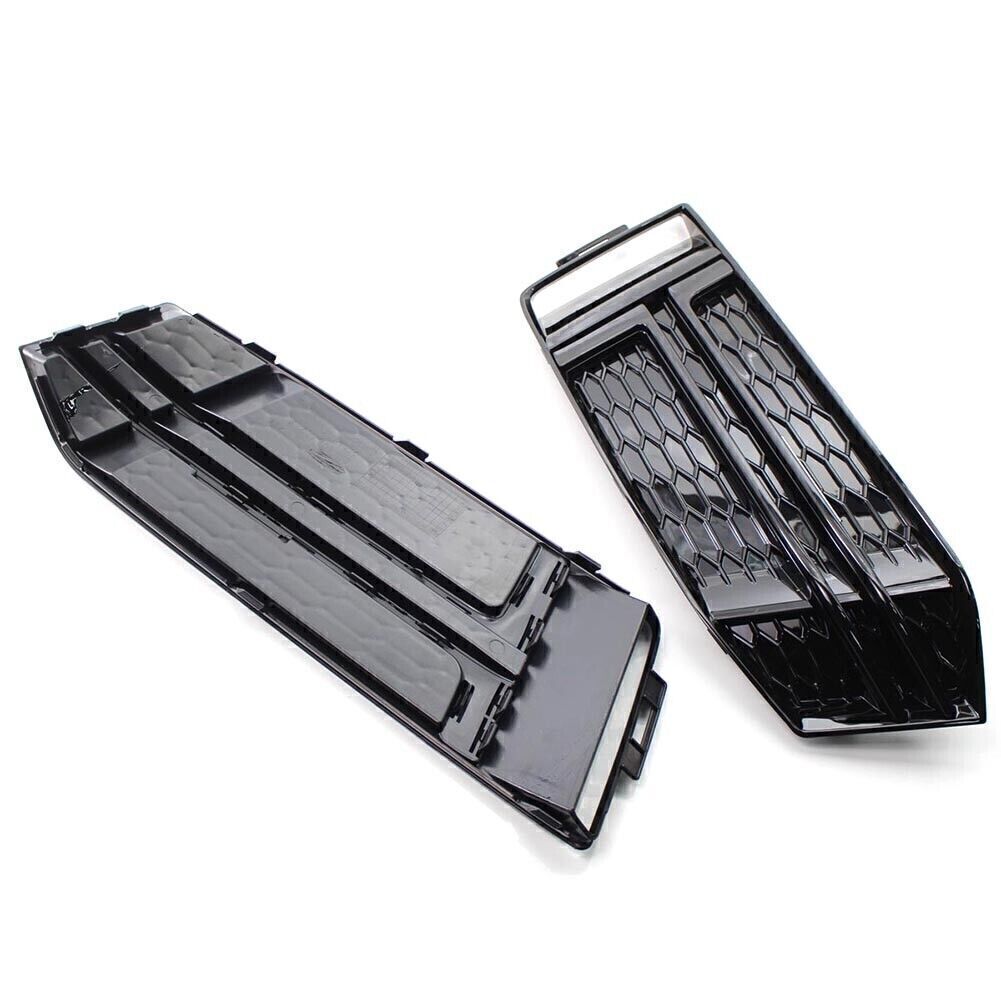 Car Front Bumper Lower Grille Grill Pair Fit for AUDI S4 A4 B9 2017 2018