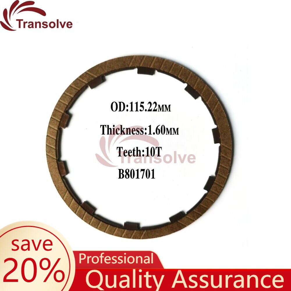 Z140 Z200 Automatic Transmission C2 Clutch Plate 801701 for GEELY 4AT-1A/2A