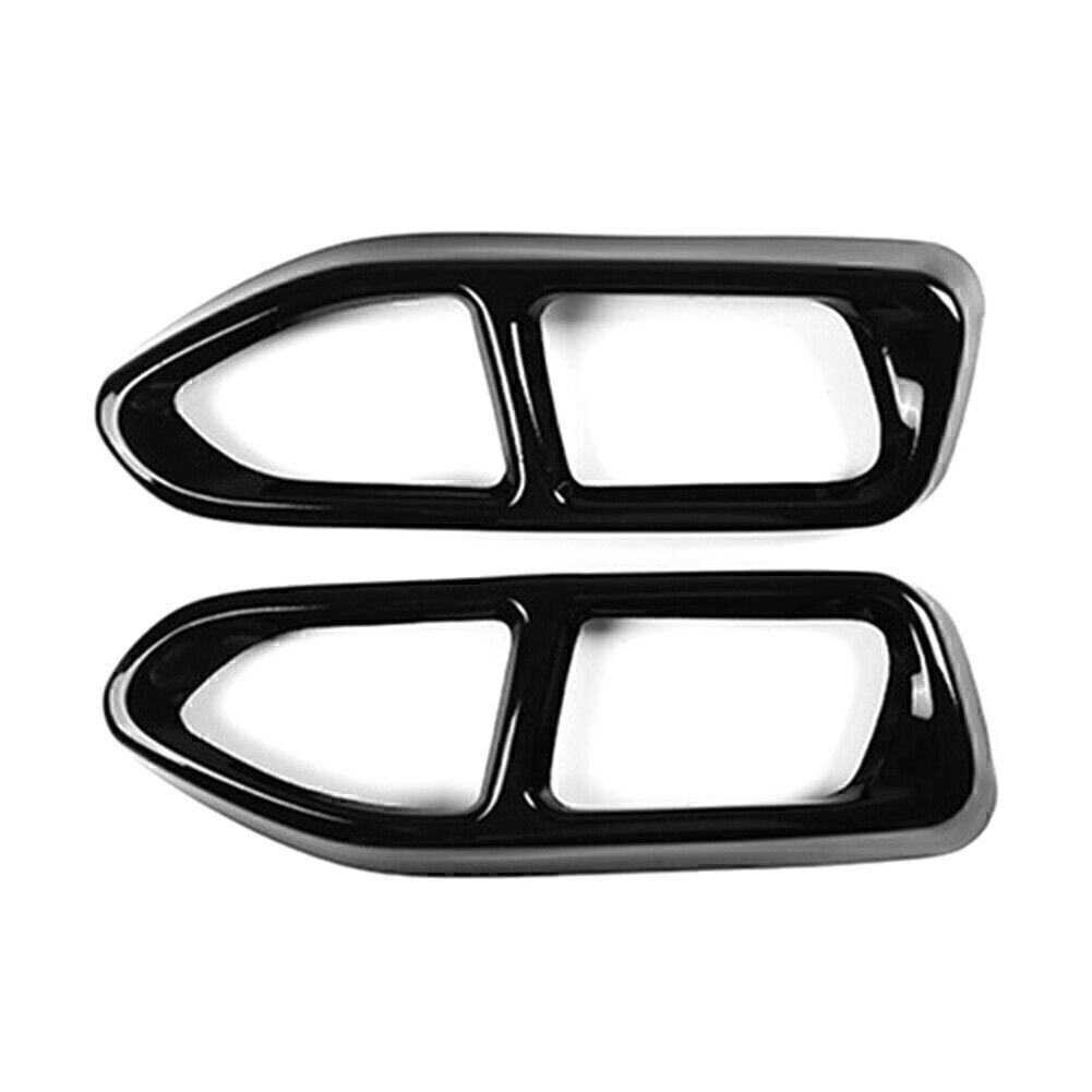 Rear Tail Muffler Exhaust Pipe Output Cover Trims for BMW 7 Series G11 G12 16-18 Q