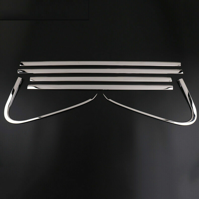 6X for Ford Explorer 2011-2019 Steel Chrome Bottom Window Frame Sill Trim Cover