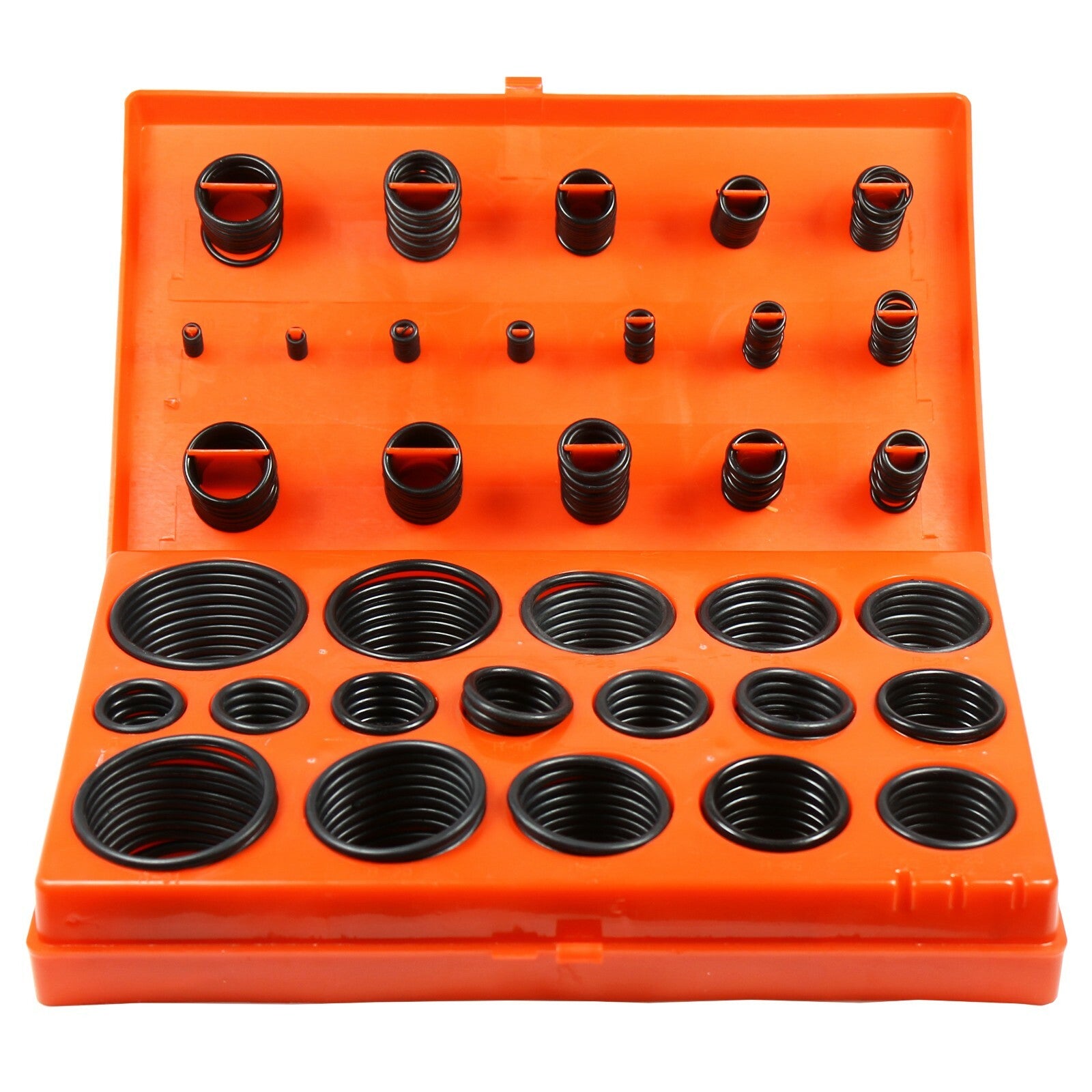 419 PCS Universal O Ring Assortment Set Metric Oil Proof Kit 32 Size O-Ring Case Q