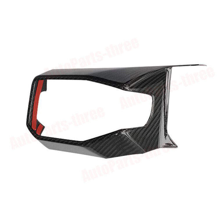 for Mustang 2024-2026 Carbon Fiber Dashboard Left side Outlet Cover Trim n