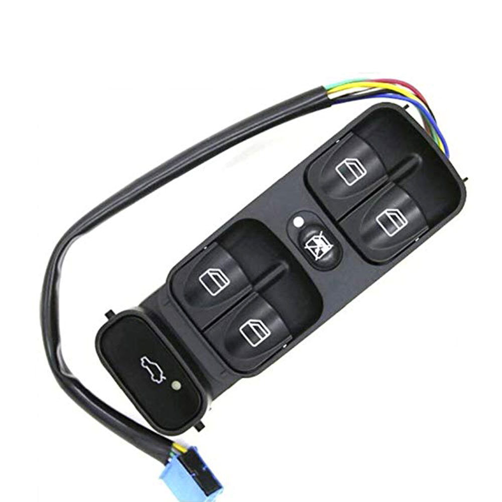 Front left power driver's window switch applicable to 2003-05 C320 sedan. v