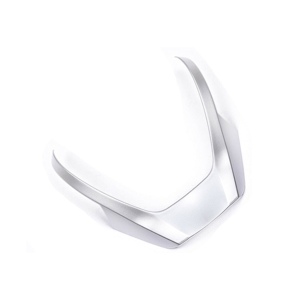 Silver ABS Interior Steering Wheel Trim for BMW X3 X4 F25 F26 11-17 X5 F15 14-18