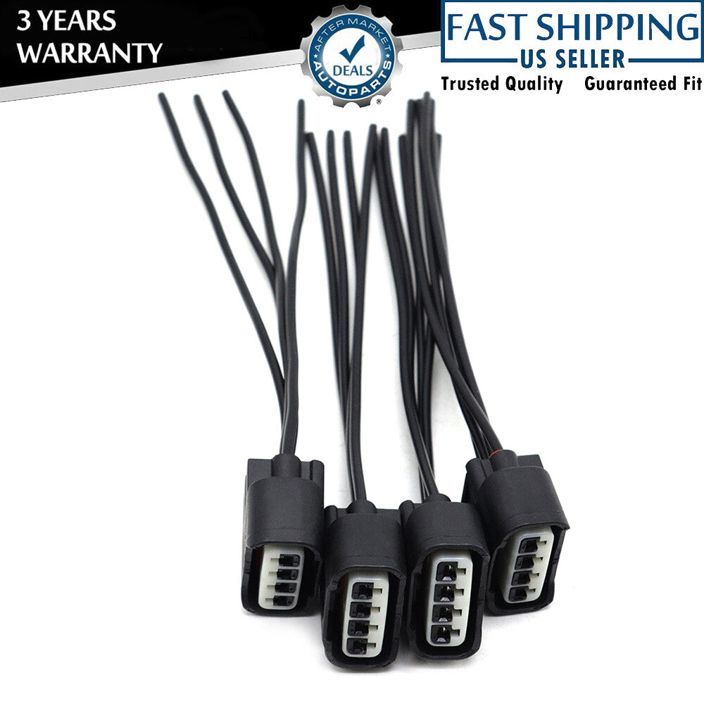 4pcs for Toyota Highlander for Camry for Lexus for Scion Ignition Coil Pigtail Connector