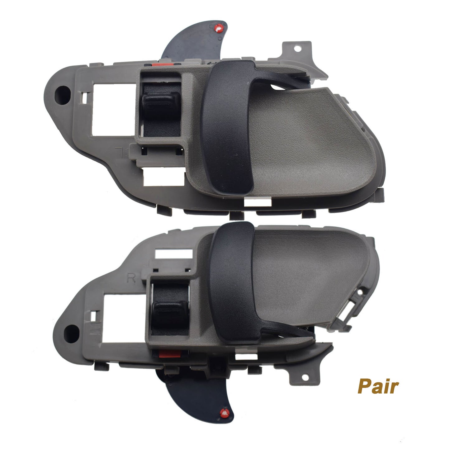 Left and right inner door handles are suitable for 2002-95 for Cadillac for GMC Grey. n