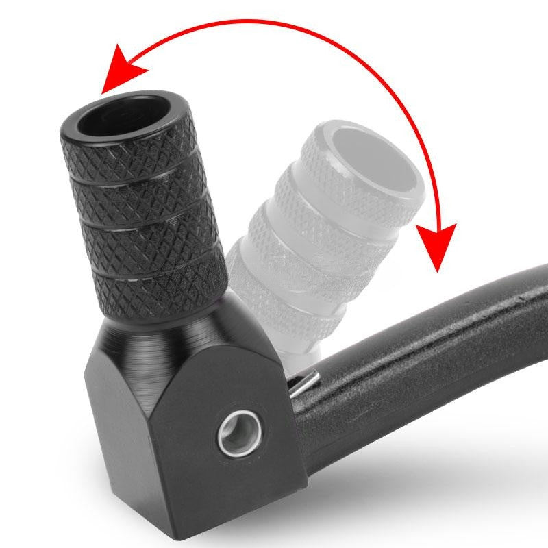 Universal aluminum gearshift lever pedals suitable for motorcycles and off-road bicycles. Q