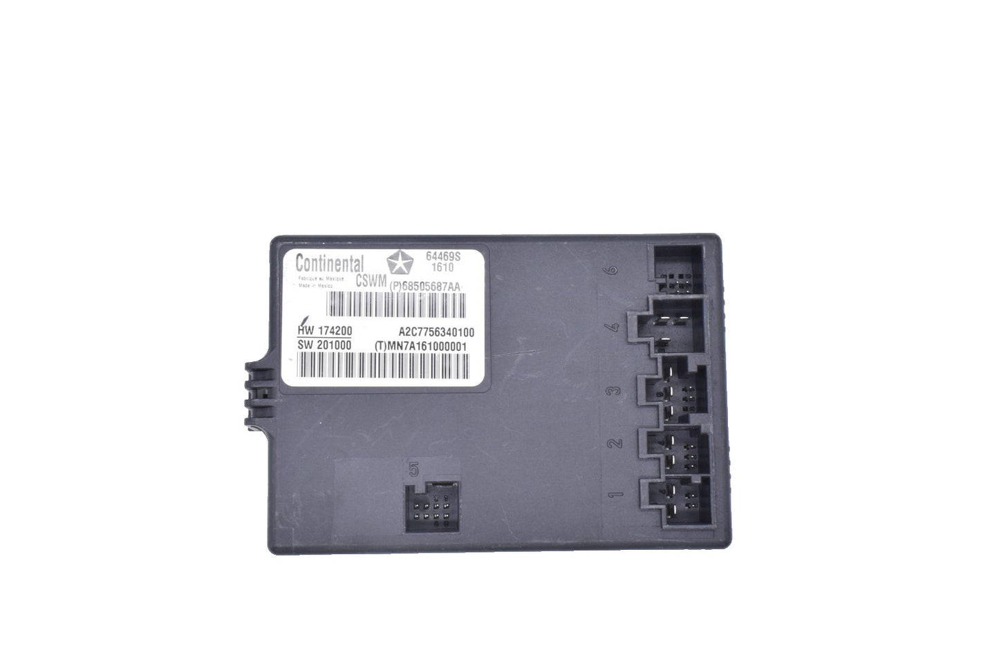 control panel module 68505687AA Q