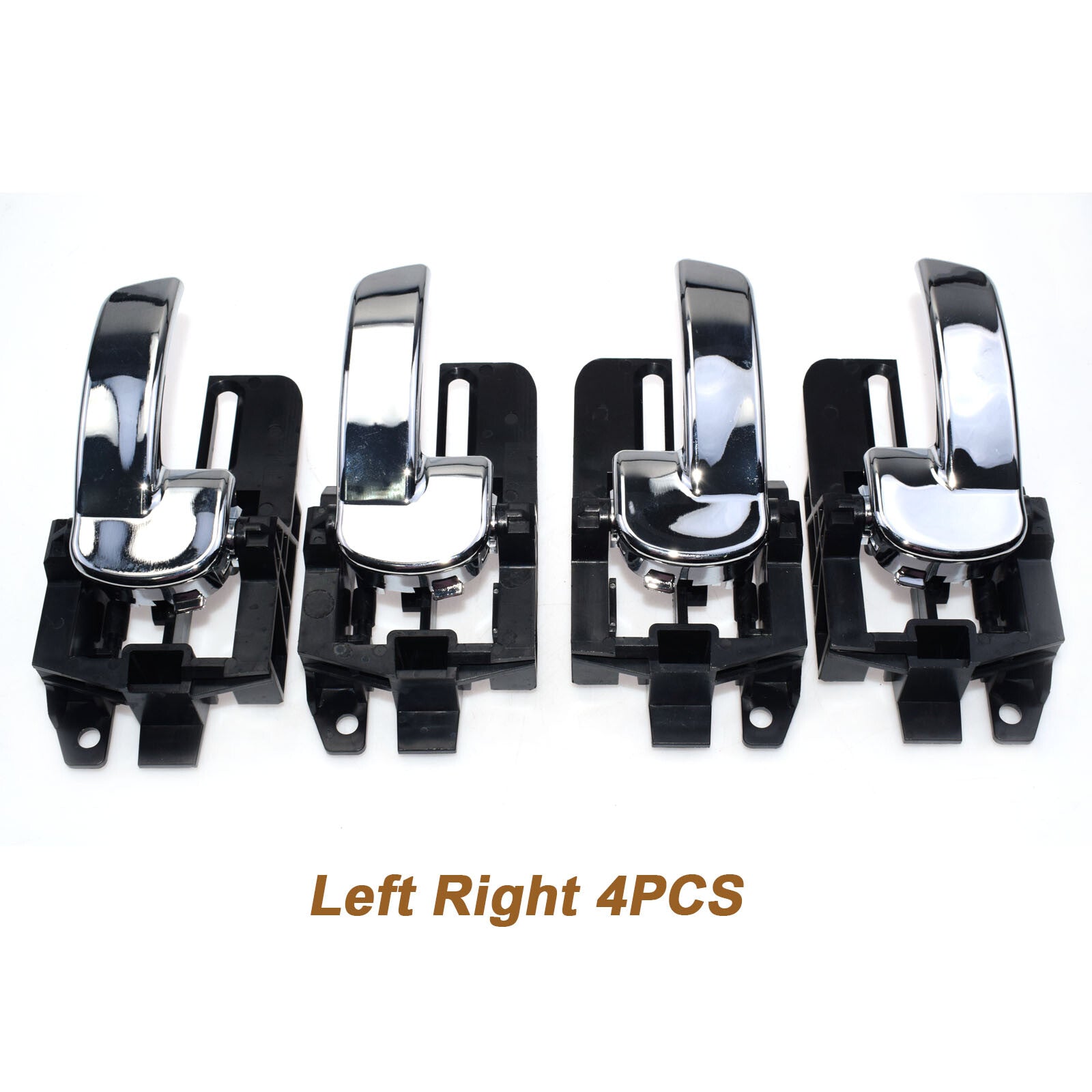 4-piece set of left and right interior door handles suitable for QASHQAI 80671JD00E, 80670-JD00E- n