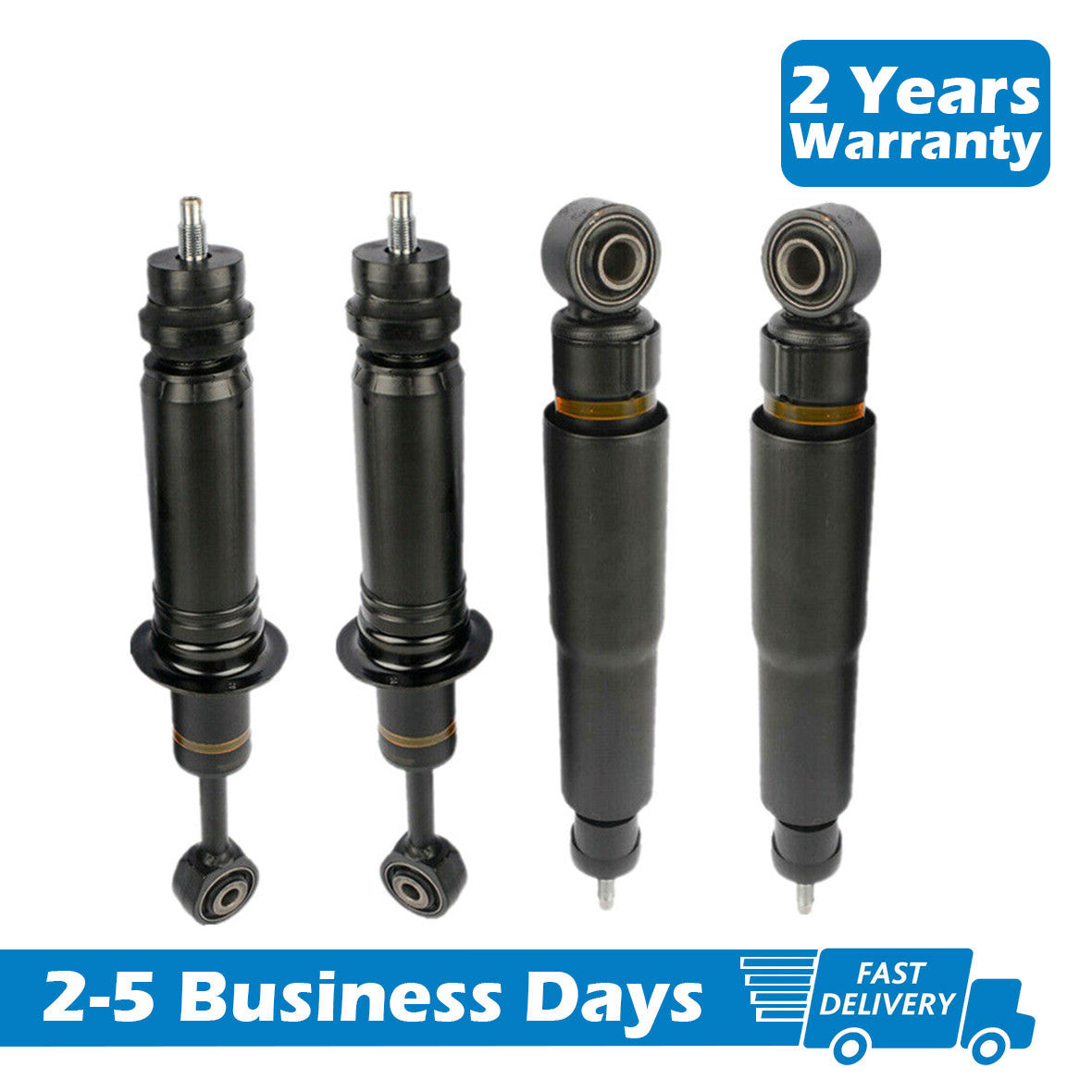 Front and rear hydraulic shock absorber kit suitable for Toyota for Land Cruiser LC200 2007-