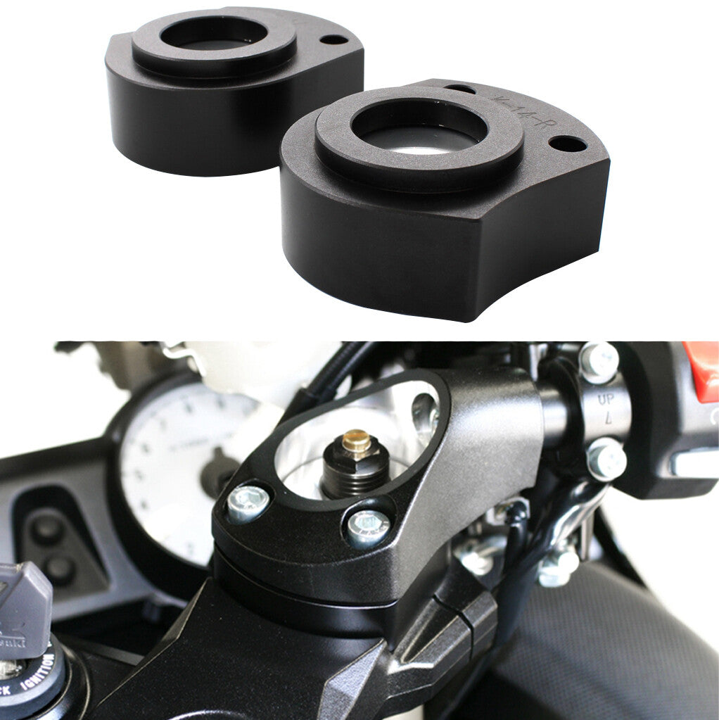 for Kawasaki ZX14R ZZR 1400 Handlebar Riser Spacer Handle Bar Mount Clamp