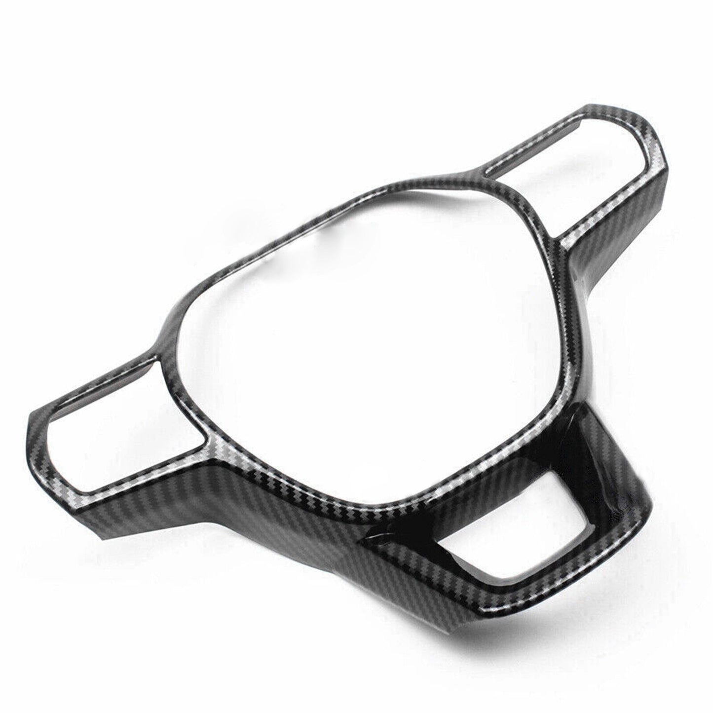 1pc Carbon Fiber Steering Wheel Cover Trim Accessories fit for Acura Integra AT