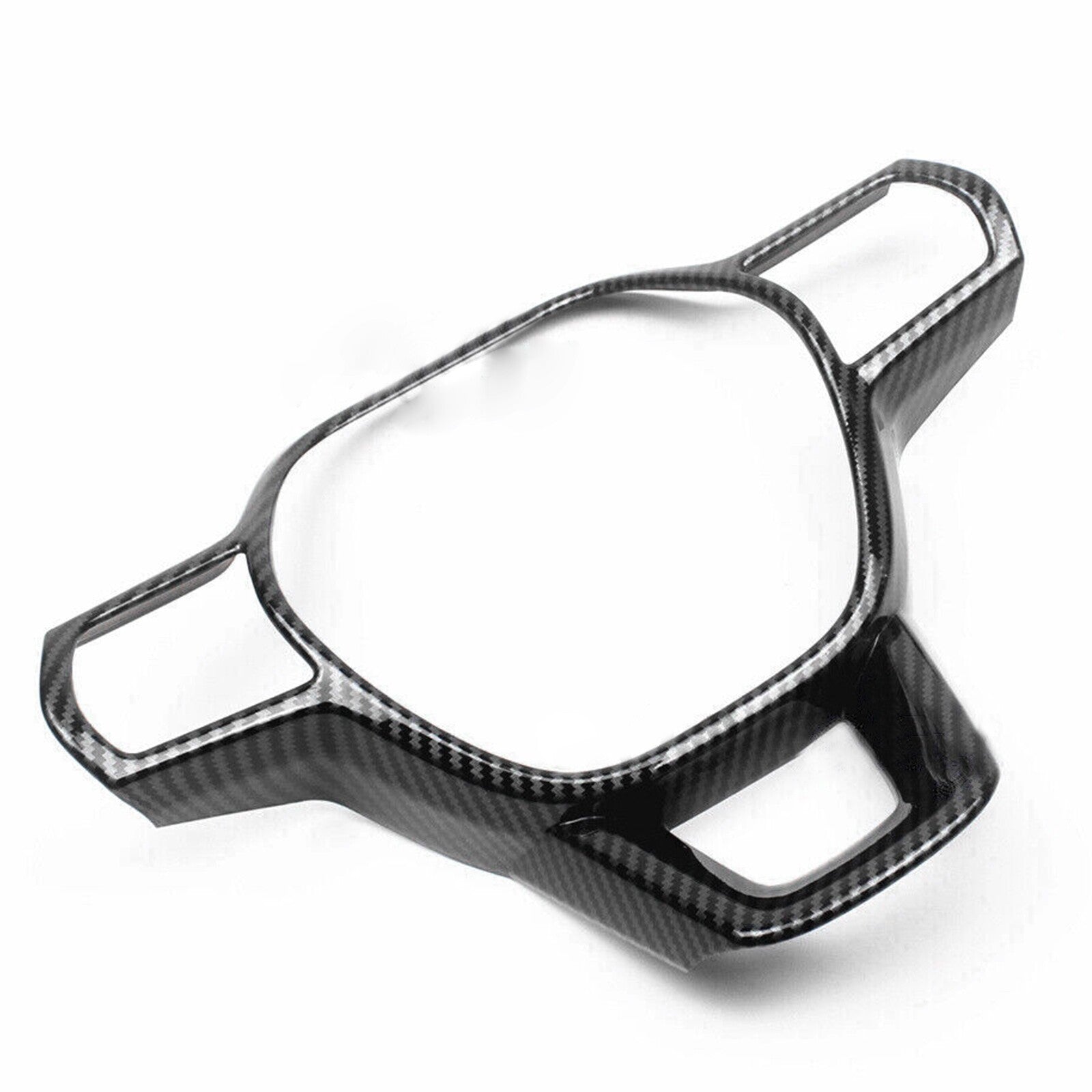 1pc Carbon Fiber Steering Wheel Cover Trim Accessories fit for Acura Integra AT