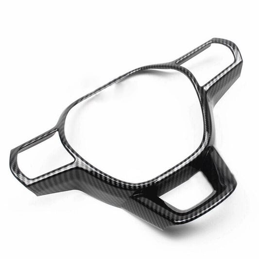 1pc Carbon Fiber Steering Wheel Cover Trim Accessories fit for Acura Integra AT