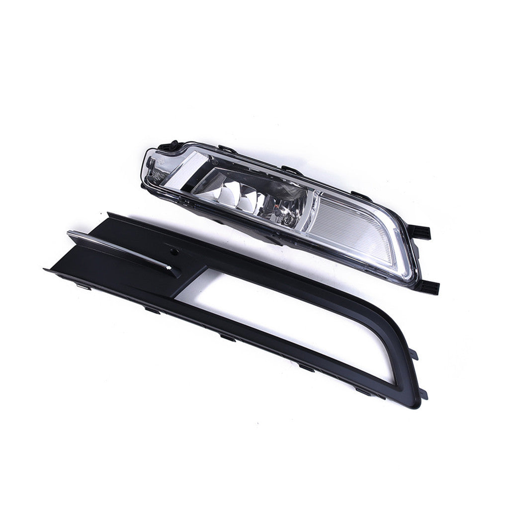 Front Left Bumper Grille And Fog Light Kit Fit for VW for Passat B8 #3G0 941 661 G#