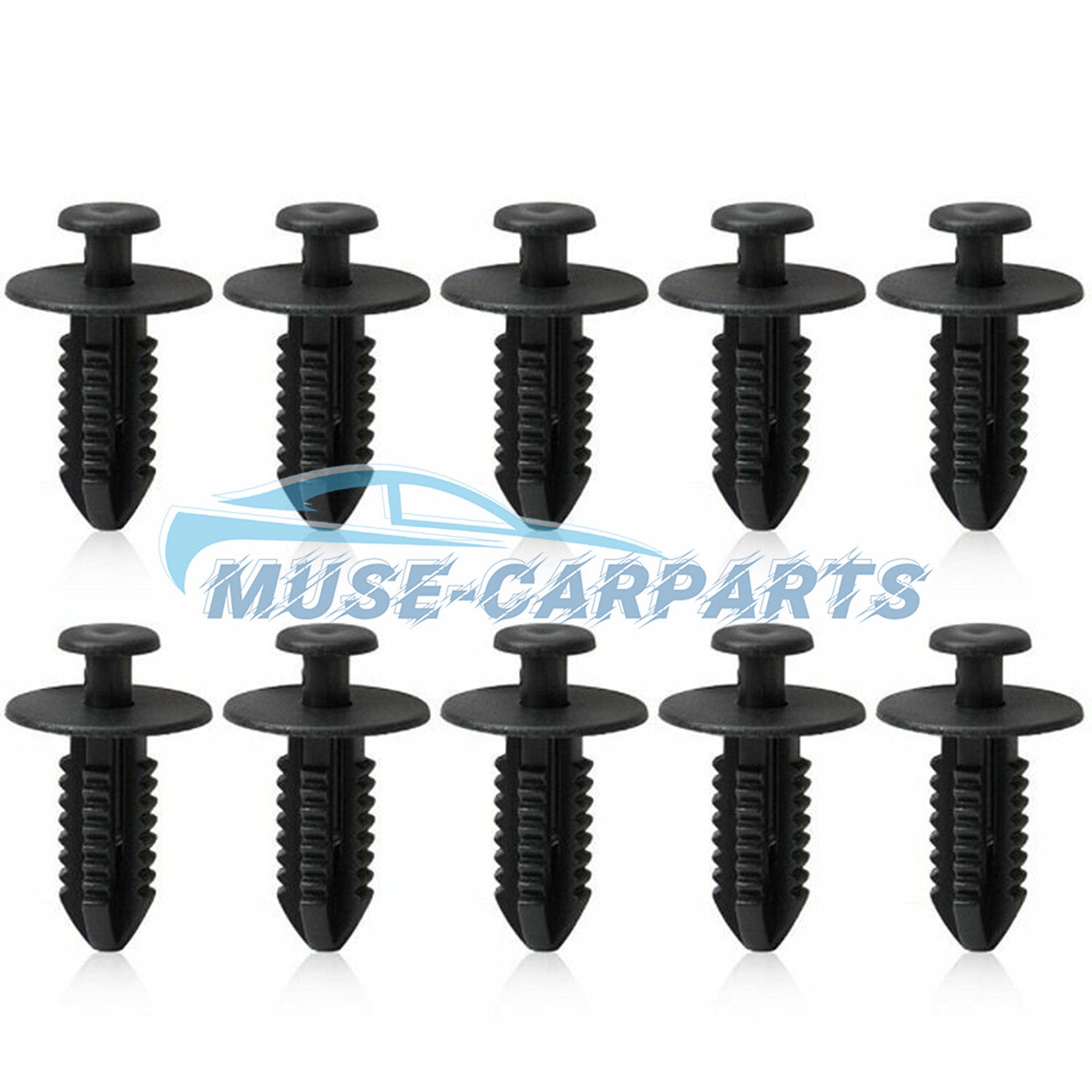 100Pcs for Mercedes Benz Fender Liner Fastener Rivet Retainer Clips 1249900492