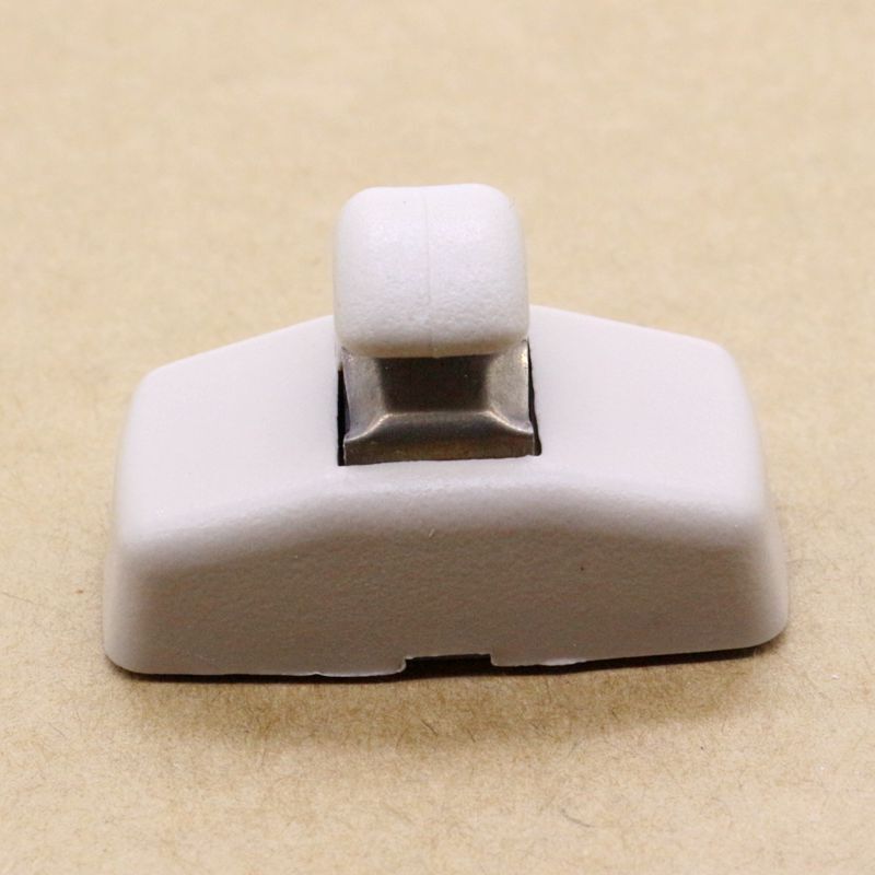 Beige driver or passenger side sun visor clip for Volkswagen for Jetta for Golf for Passat