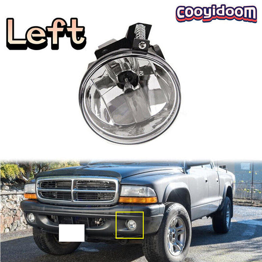 The left front bumper fog light is suitable for Dodge Durango 01-03 and for Dodge Dakota 2001-2004.