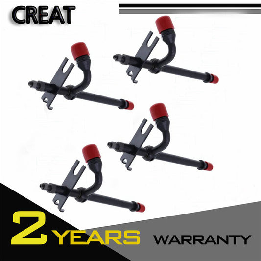 4-piece fuel injector 20673 A140828 suitable for Case 450B, 455B, 1845, 480C, 580C, 584C, 585C