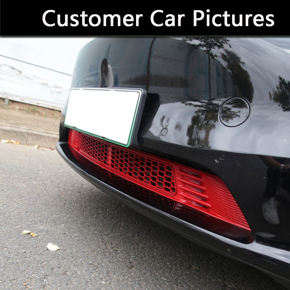 for Tesla for Model Y Front Lower Bumper Trim Honeycomb Mesh Grille Grid Insert