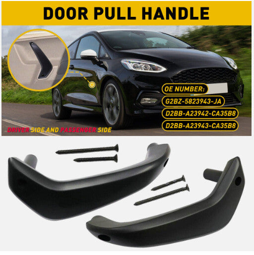 2x Interior Door Pull Handle for Ford Fiesta D2BB-A23943-CA35B8 G2BZ-5823943-JA