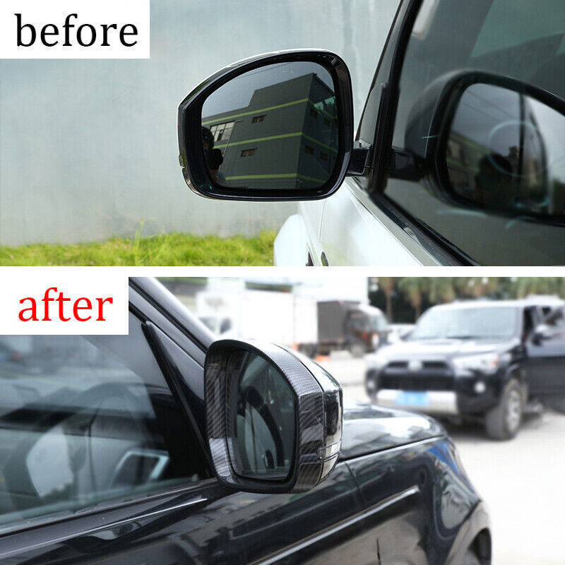 for Range Rover Sport 14-2022 Carbon Fiber Rear View Side Door Mirror Frame Trim