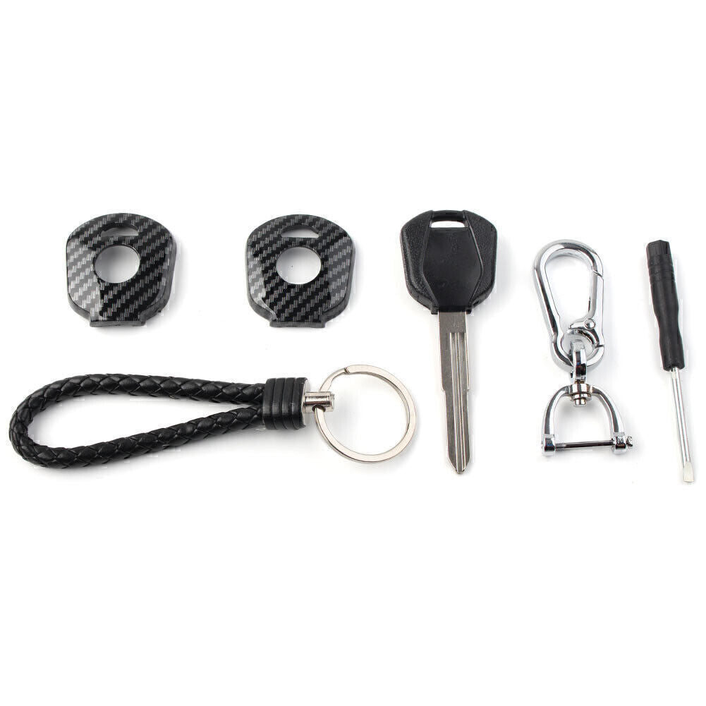 Motorcycle Uncut Blade Blank Cover &key kit for Honda CBR1000RR CBR600 RR CB900