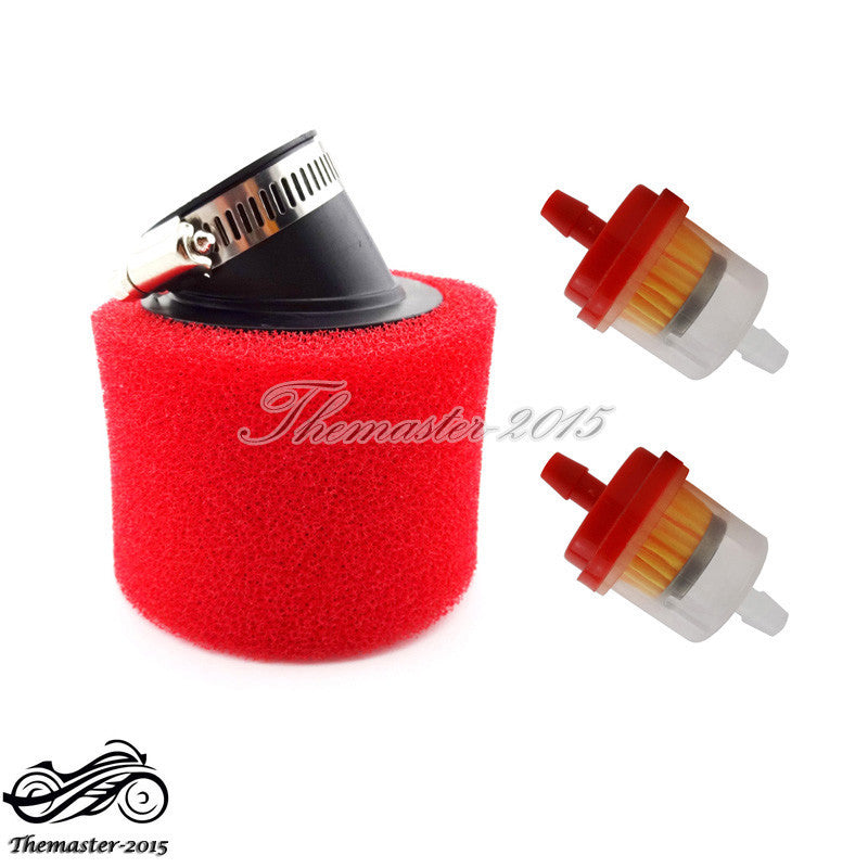 38mm Air Filter Cleaner For 110 125 cc Pit Dirt Bike CRF 50 70 KLX SSR Thumpstar Q