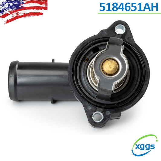 1X Engine Coolant Thermostat 5184651AH for Jeep for Wrangler JK 3.6L 2011-2018 Q