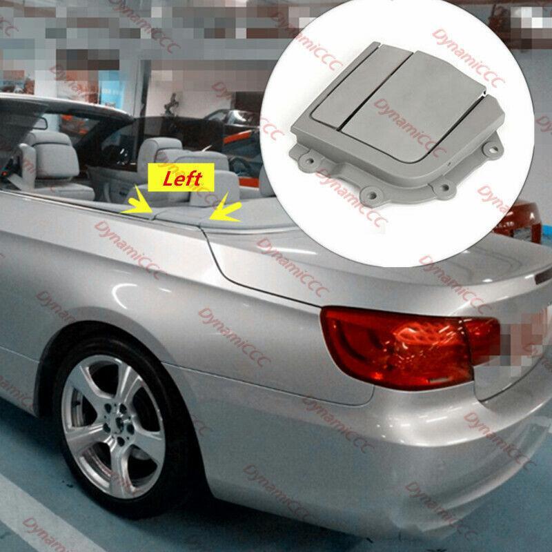 Gray Rear/ L Retractable Top Cover Deck Hinge Flap for BMW E93 3 M3 Convertible