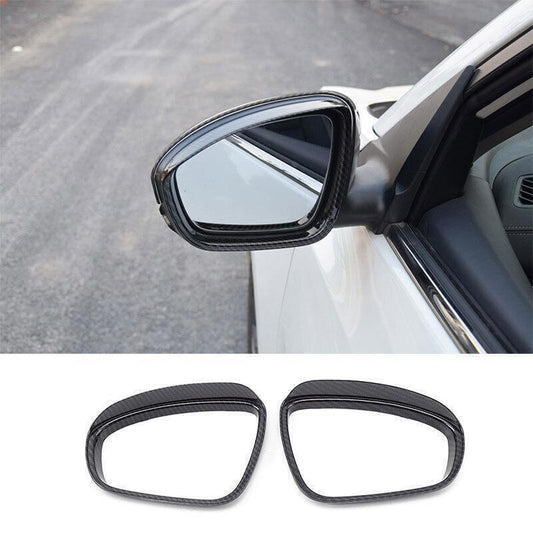 for Nissan Sentra 20-2023 Carbon Fiber Look Exterior Rear View Mirror Frame Trim