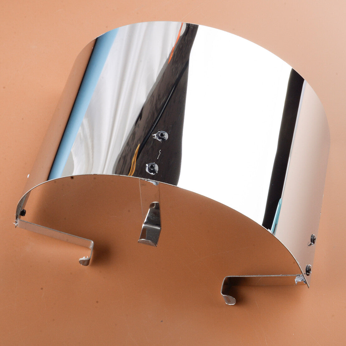 Car Filter Cover 25-55 Universal Cone Silver Heat Shield Cover v
