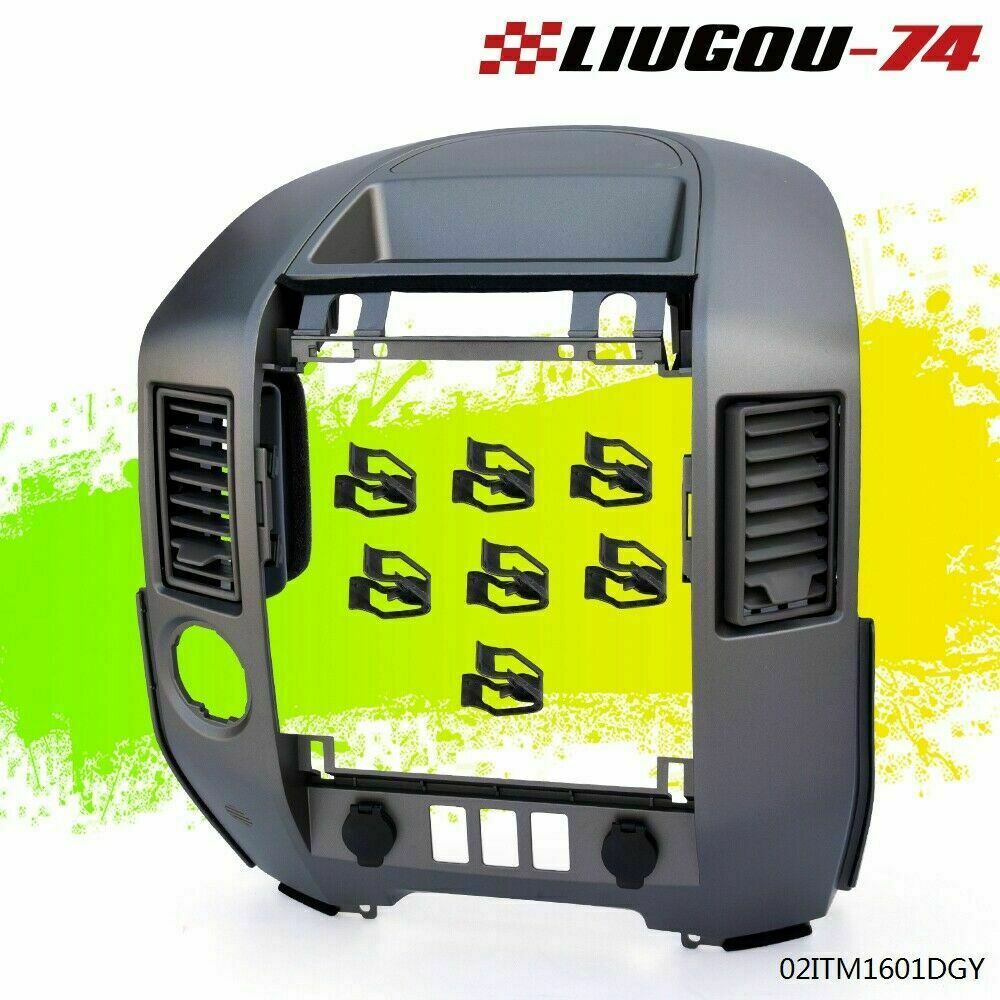 Center Dash/Radio AC bezel with speakers suitable for Titan/Armada from 2004 to 2006- v
