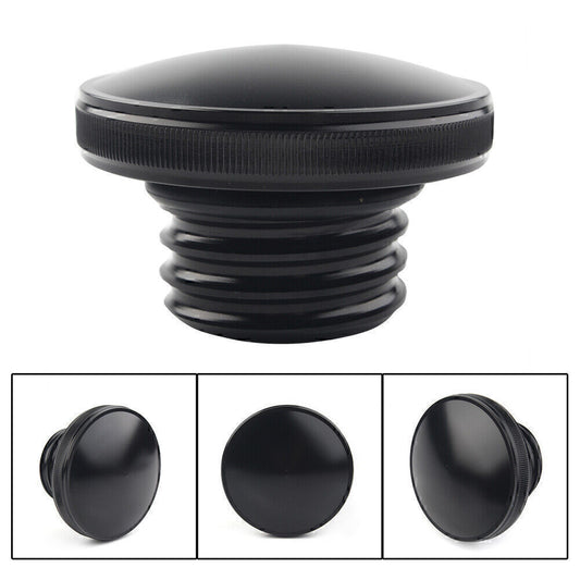 for Harley Road King 94-later Motorcycle Gas Tank Black Oil Cap Vent Fuel Cover Q