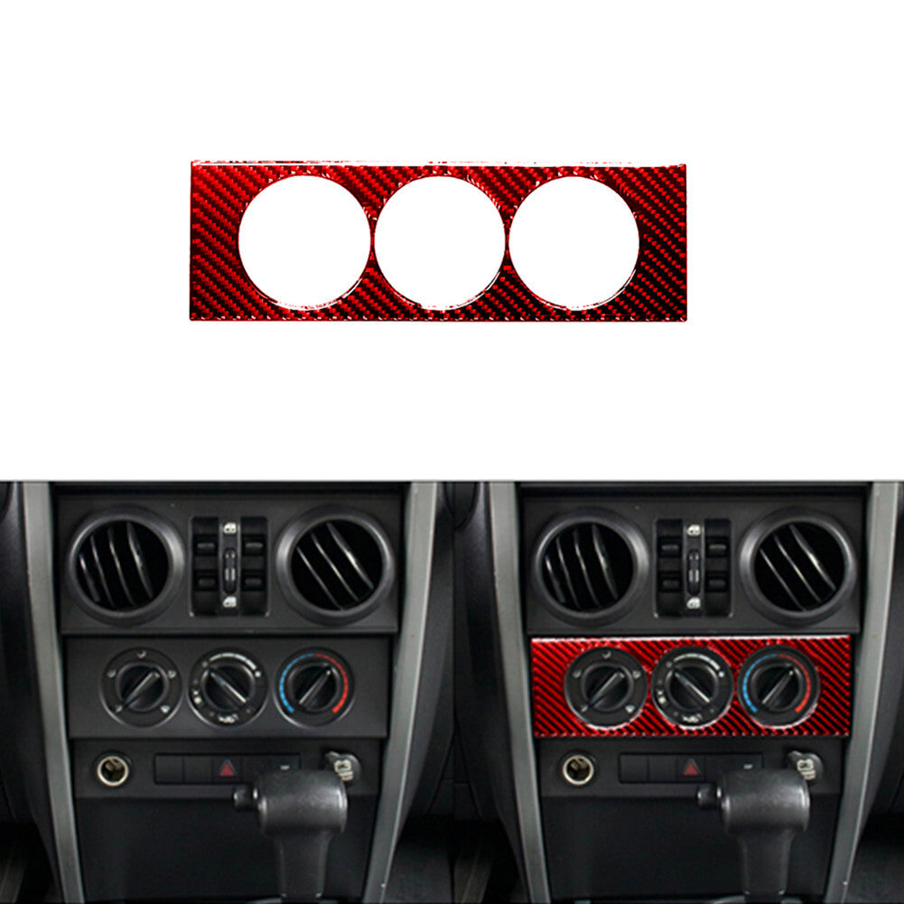 Red Carbon Fiber Automatic Gear Shift Frame Cover Trim For Sonic 12-16 v