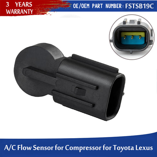 A/C flow sensor compressor suitable for Toyota for Sienna and for Lexus 3.5L FSTSB19C 2009-2017 Brand New Q