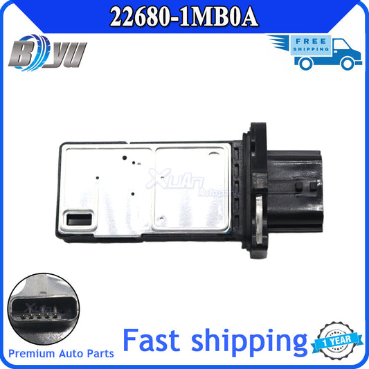 Brand new mass air flow meter sensor 22680-1MB0A, suitable for Infiniti Q70 and Juke 1.6L. v