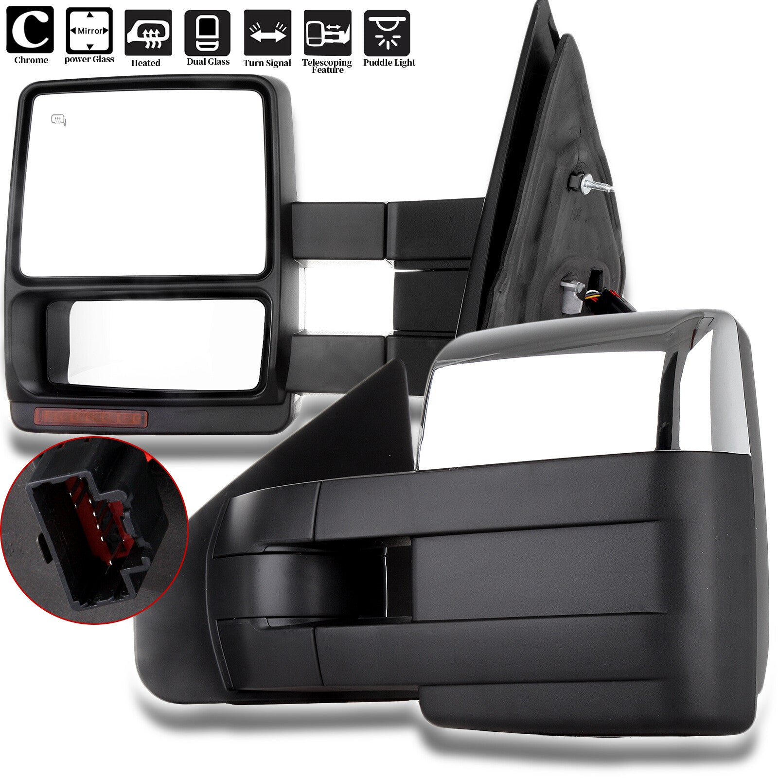 180  drop mirror repositioner installation for Harley Touring Street Glide FLHX 2006-2013 E