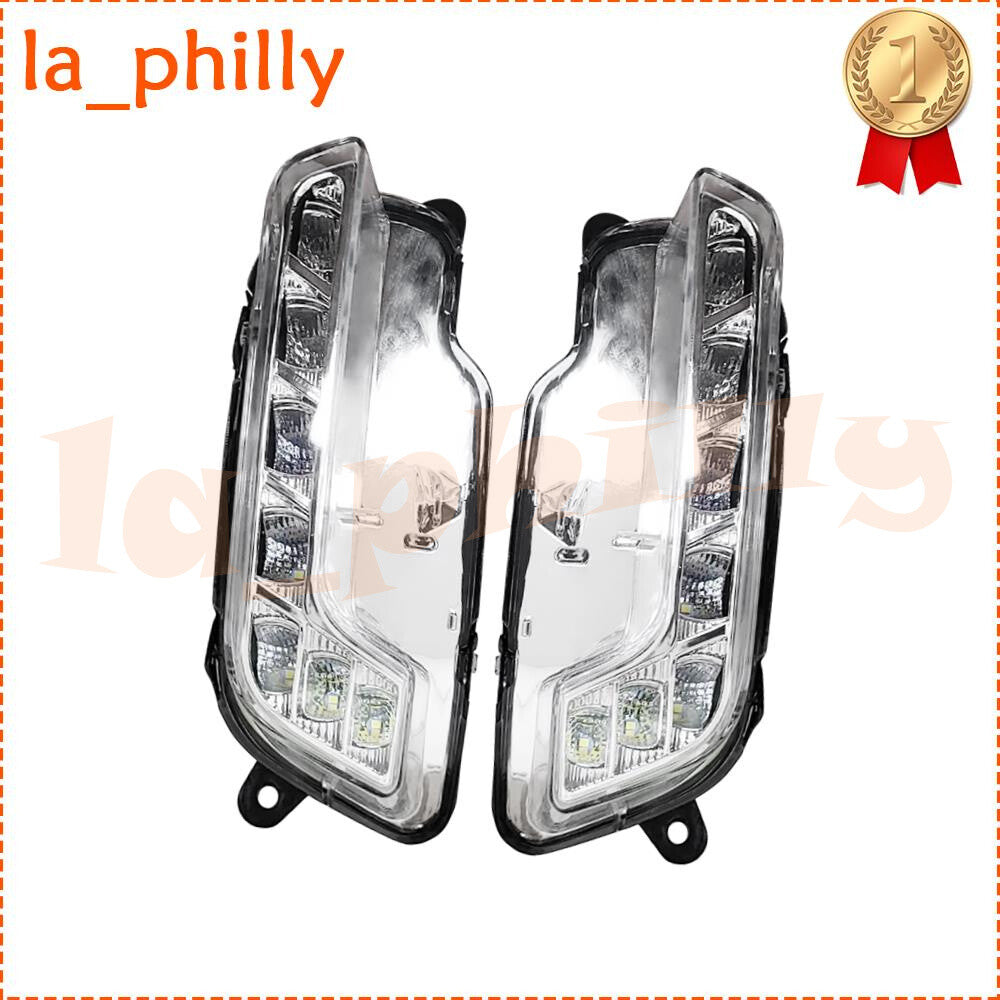 2x LH+RH for Mercedes-Benz E350 E550 W212 E63 10-16 Daytime Running Light LED